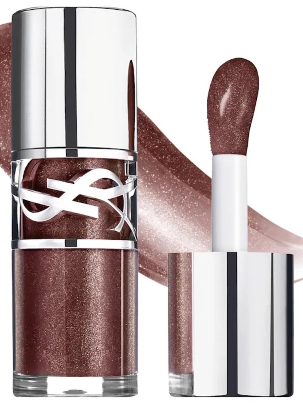 Yves Saint Laurent Loveshine Plumping Lip Oil Gloss 06 Espresso Stardust
